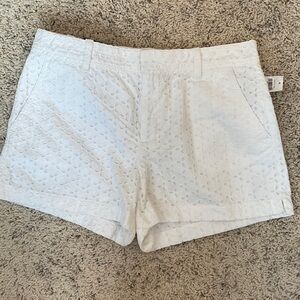 GAP White Eyelet shorts